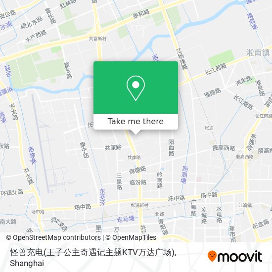 怪兽充电(王子公主奇遇记主题KTV万达广场) map
