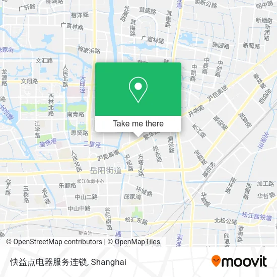 快益点电器服务连锁 map