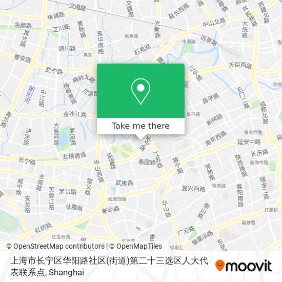 上海市长宁区华阳路社区(街道)第二十三选区人大代表联系点 map