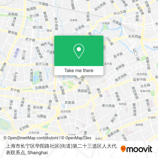 上海市长宁区华阳路社区(街道)第二十三选区人大代表联系点 map