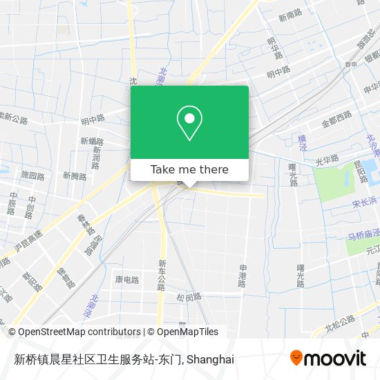 新桥镇晨星社区卫生服务站-东门 map