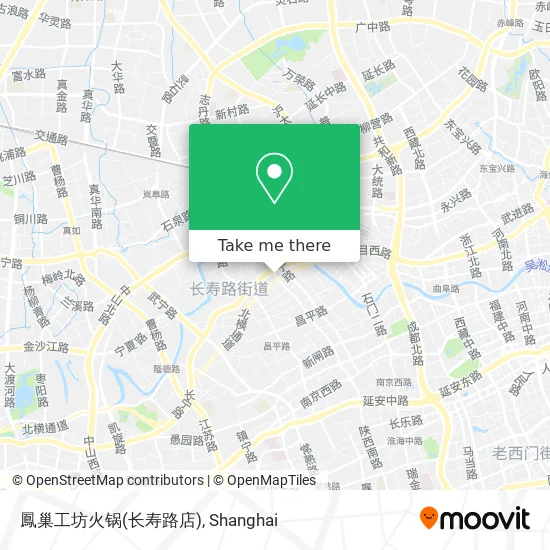 鳳巢工坊火锅(长寿路店) map