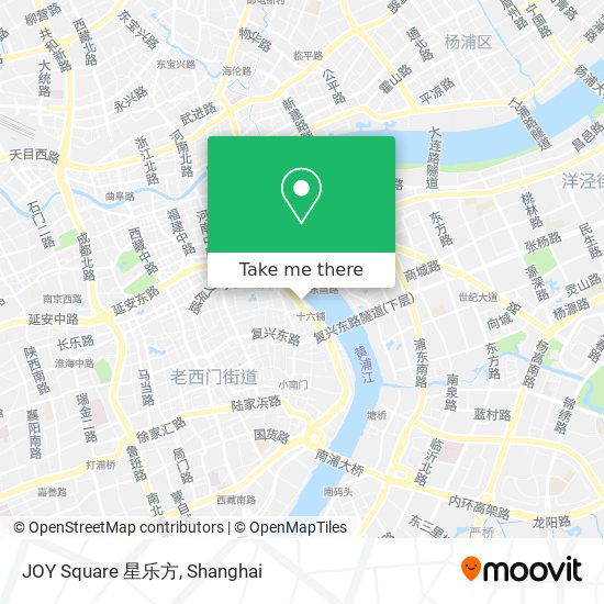 JOY Square 星乐方 map