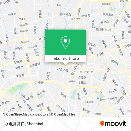 水电路路口 map