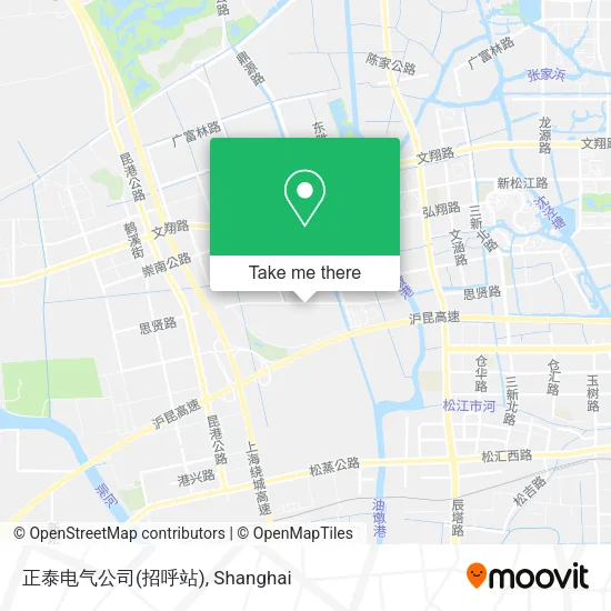 正泰电气公司(招呼站) map