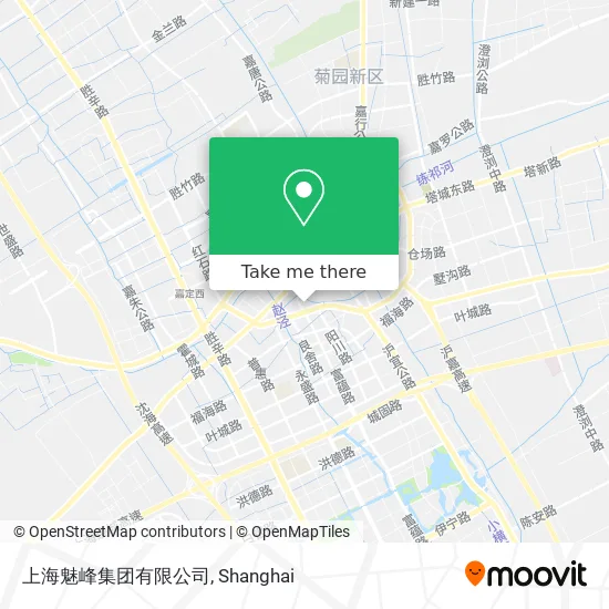上海魅峰集团有限公司 map