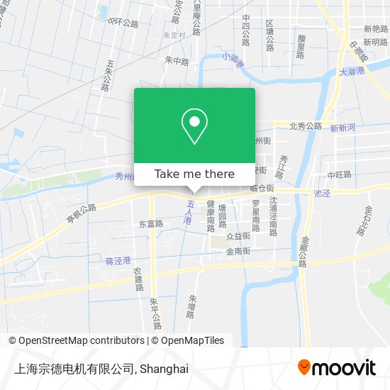 上海宗德电机有限公司 map