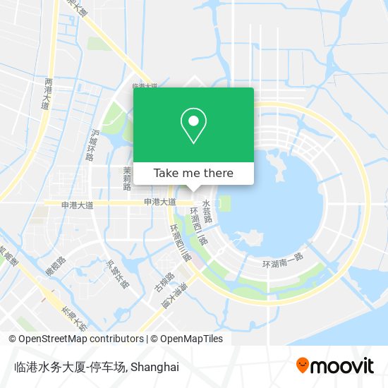 临港水务大厦-停车场 map
