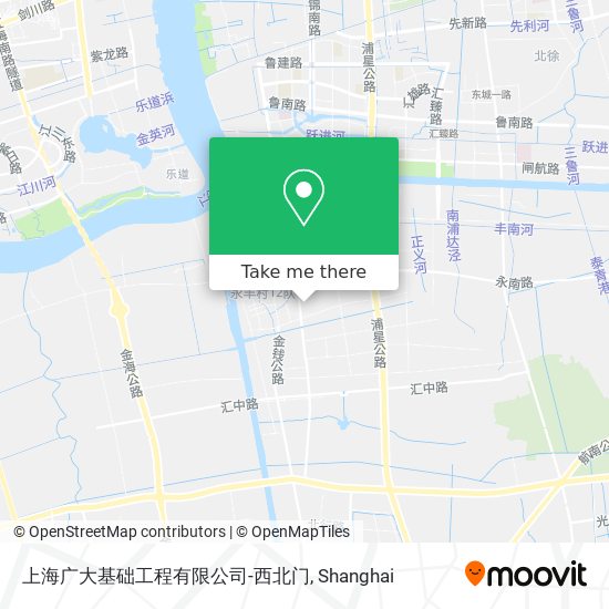上海广大基础工程有限公司-西北门 map