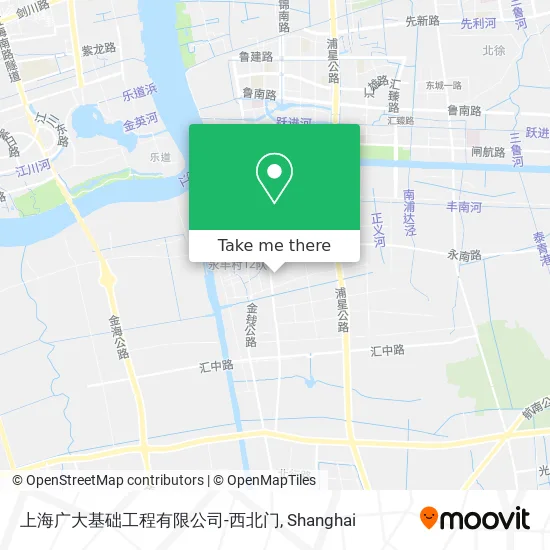 上海广大基础工程有限公司-西北门 map