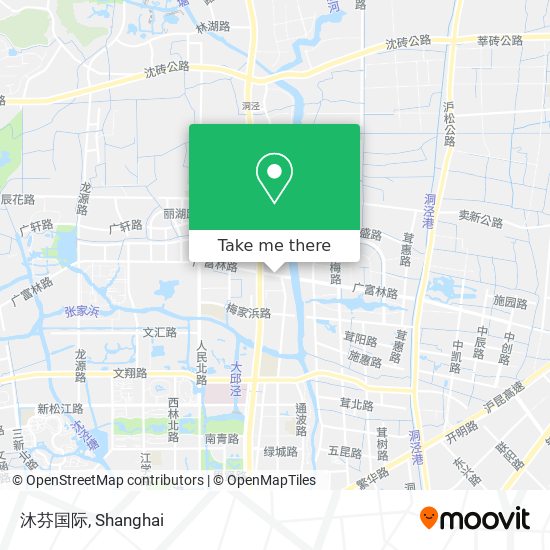 沐芬国际 map