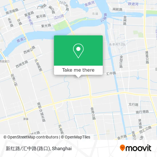 新红路/汇中路(路口) map