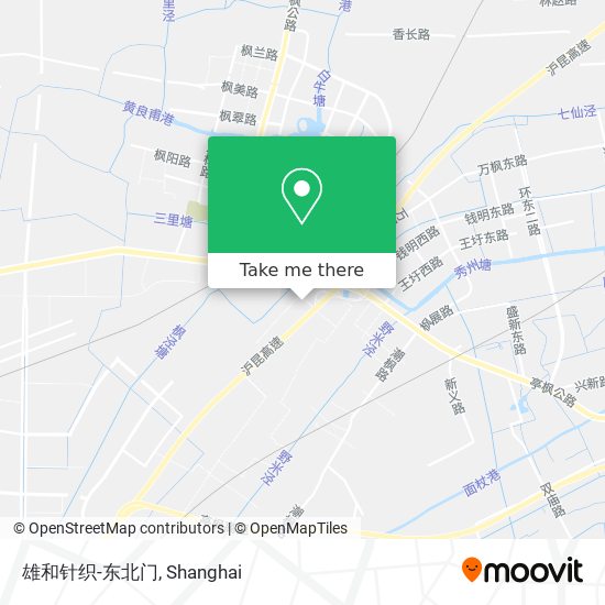 雄和针织-东北门 map