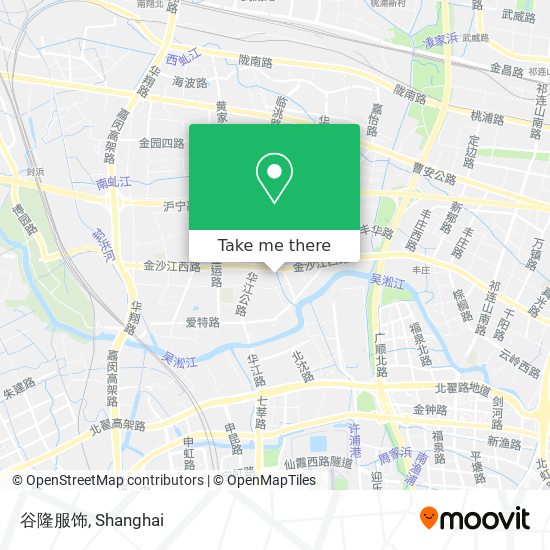 谷隆服饰 map