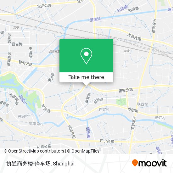 协通商务楼-停车场 map