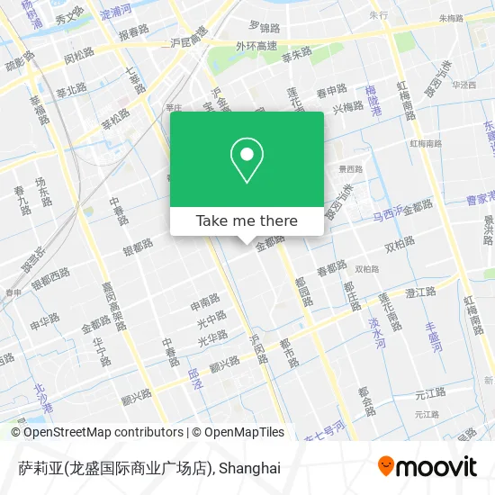 萨莉亚(龙盛国际商业广场店) map