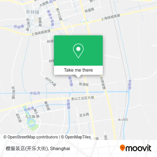 樱服装店(开乐大街) map