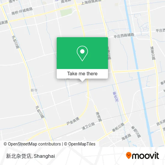 新北杂货店 map