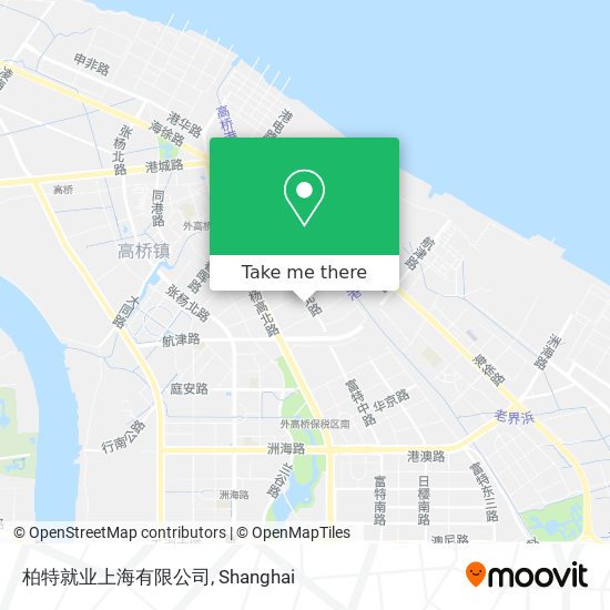 柏特就业上海有限公司 map