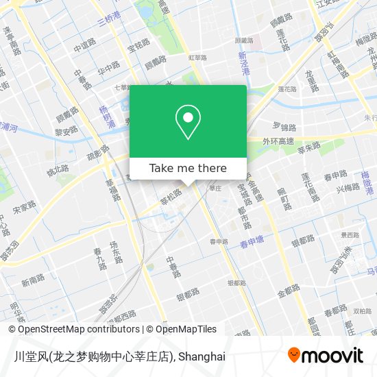 川堂风(龙之梦购物中心莘庄店) map