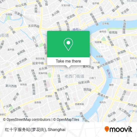 红十字服务站(梦花街) map