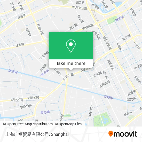 上海广禧贸易有限公司 map