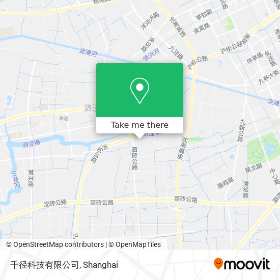 千径科技有限公司 map