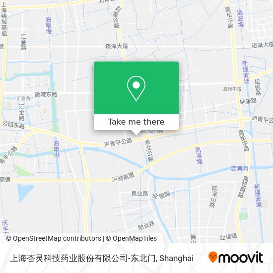 上海杏灵科技药业股份有限公司-东北门 map