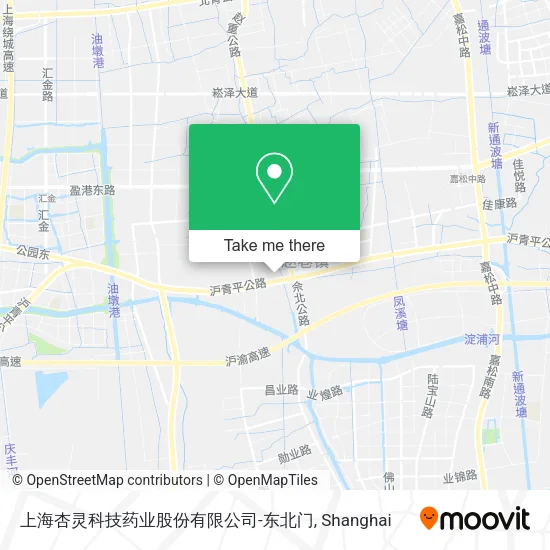 上海杏灵科技药业股份有限公司-东北门 map