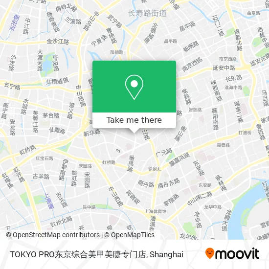 TOKYO PRO东京综合美甲美睫专门店 map