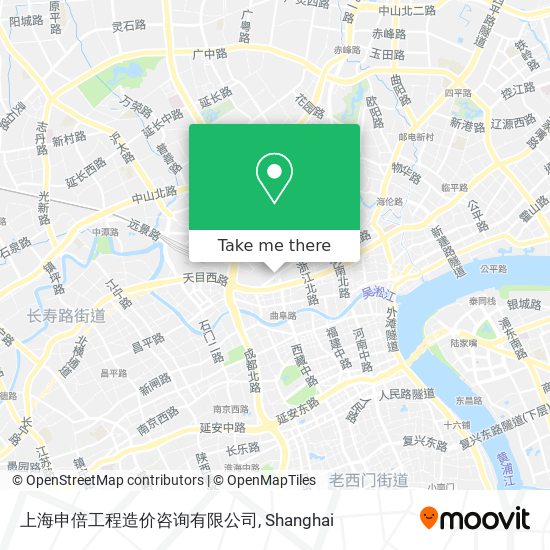 上海申倍工程造价咨询有限公司 map