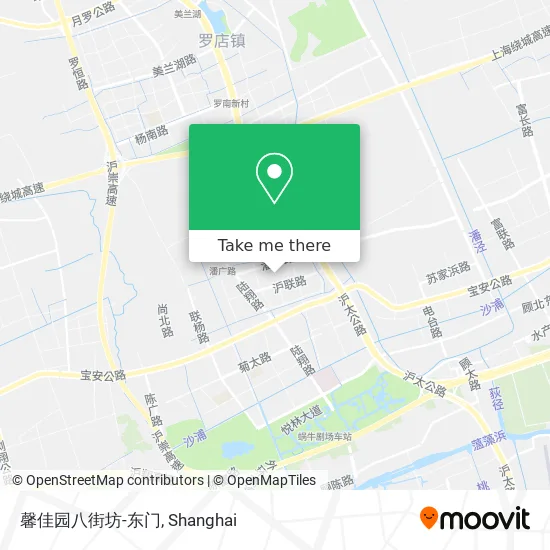 馨佳园八街坊-东门 map