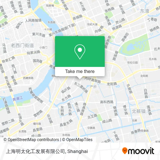 上海明太化工发展有限公司 map