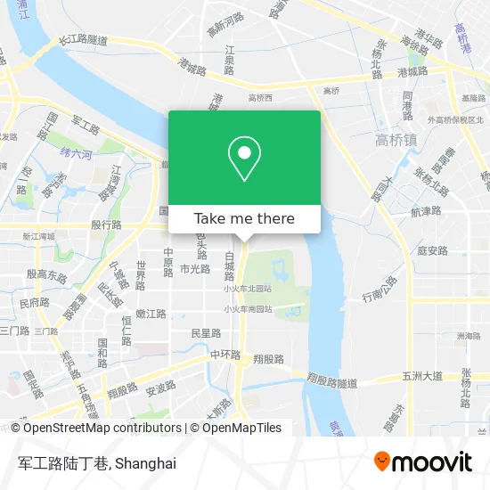 军工路陆丁巷 map