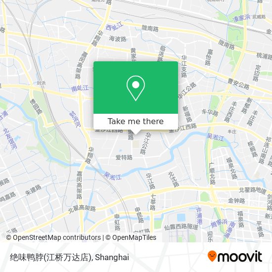 绝味鸭脖(江桥万达店) map
