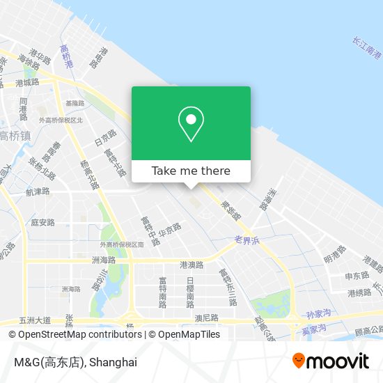 M&G(高东店) map