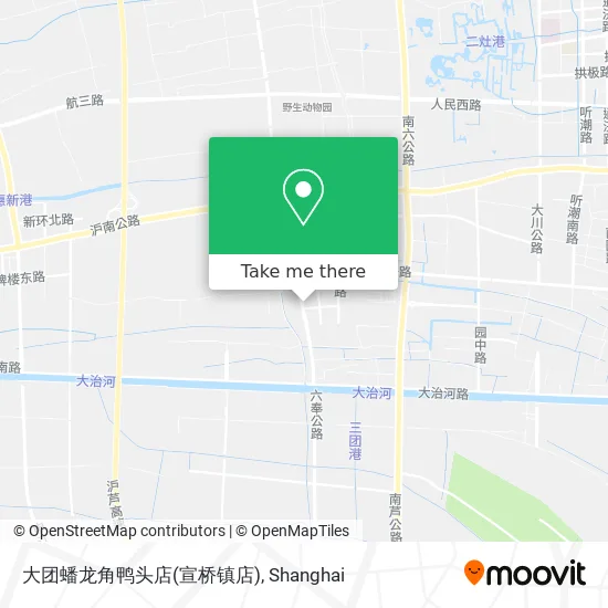 大团蟠龙角鸭头店(宣桥镇店) map
