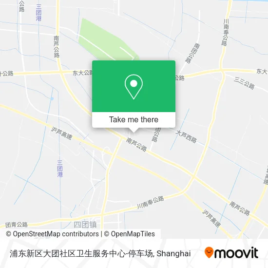 浦东新区大团社区卫生服务中心-停车场 map