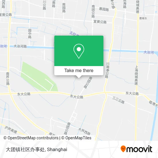 大团镇社区办事处 map