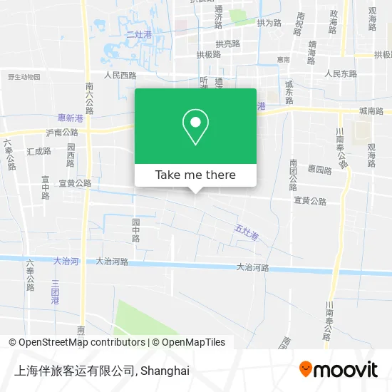 上海伴旅客运有限公司 map