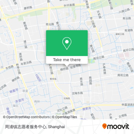 周浦镇志愿者服务中心 map