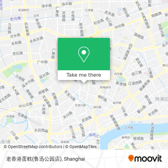 老香港蛋糕(鲁迅公园店) map