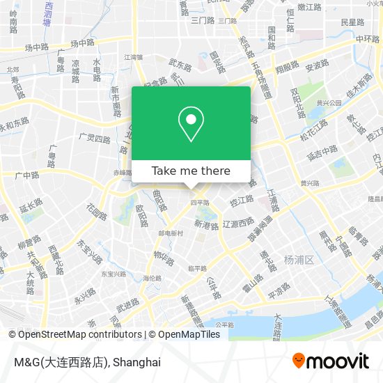 M&G(大连西路店) map