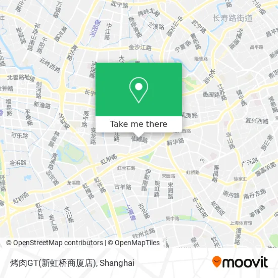 烤肉GT(新虹桥商厦店) map