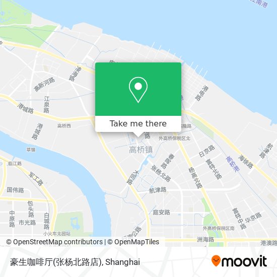 豪生咖啡厅(张杨北路店) map