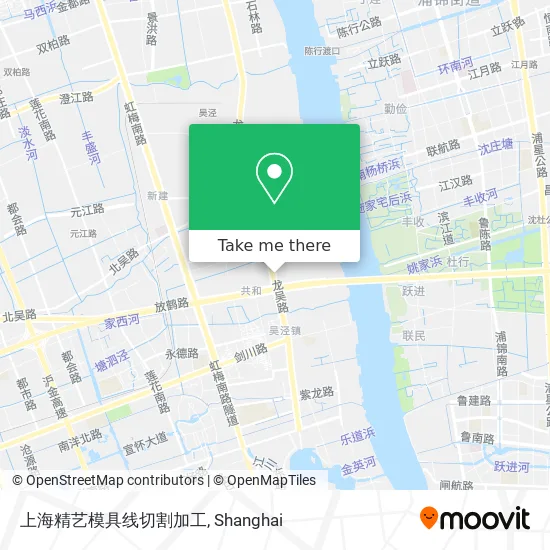 上海精艺模具线切割加工 map