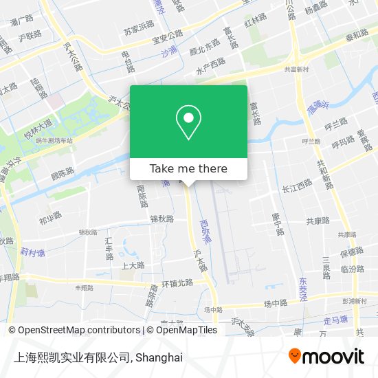 上海熙凯实业有限公司 map