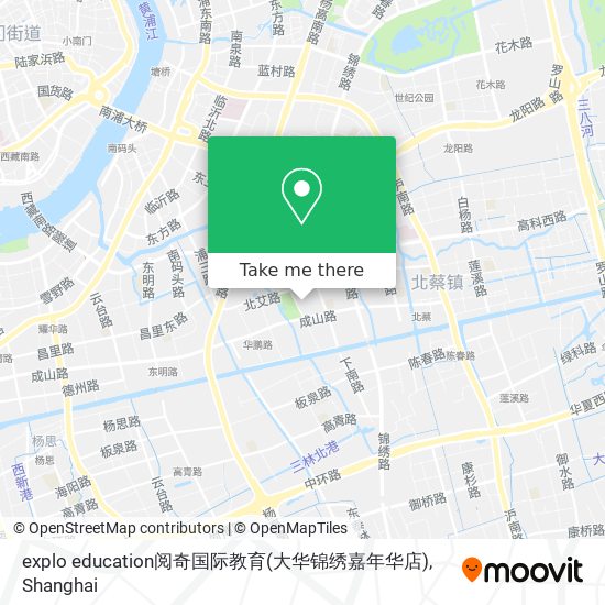 explo education阅奇国际教育(大华锦绣嘉年华店) map