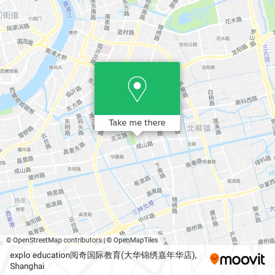 explo education阅奇国际教育(大华锦绣嘉年华店) map