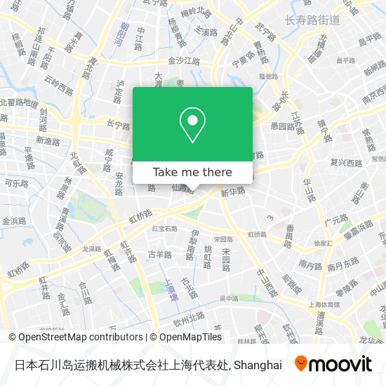 日本石川岛运搬机械株式会社上海代表处 map